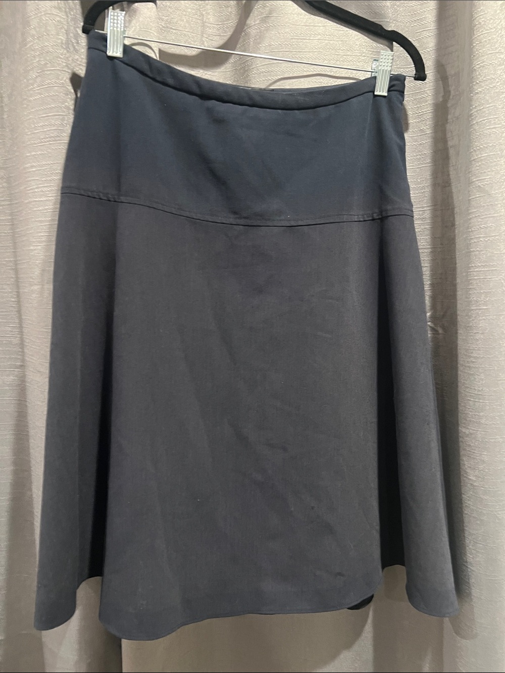 Paniz Black A-Line Skirt